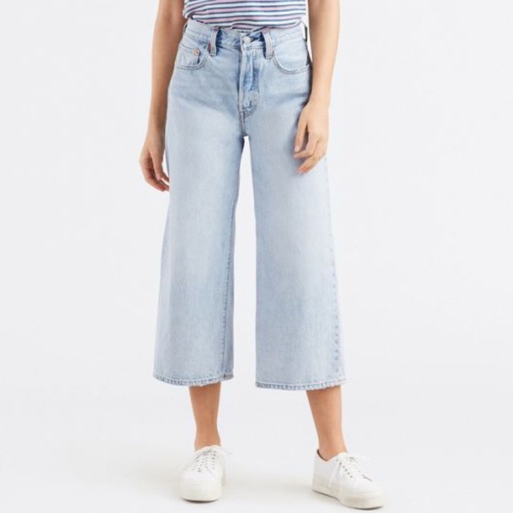 Levi’s High Water Wide Leg Jeans